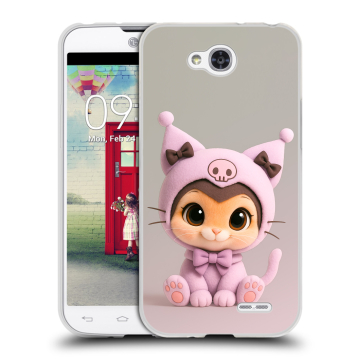Пластиковый чехол на LG L90 с принтом Куроми Kuromi 