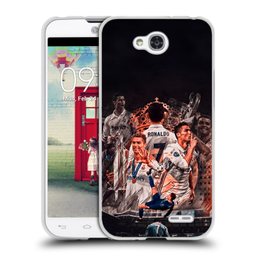 Пластиковый чехол на LG L90 с принтом Реал Роналдо Real Ronaldo Пластиковый чехол на LG L90 с принтом Реал Роналдо Real Ronaldo