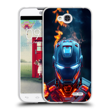 Пластиковый чехол на LG L90 с принтом IronMan Железный человек Пластиковый чехол на LG L90 с принтом IronMan Железный человек