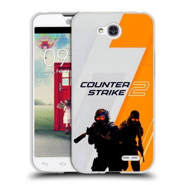 Пластиковый чехол на LG L90 с принтом Counter Strike
