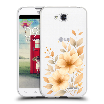 Пластиковый чехол на LG L90 с принтом для девушки