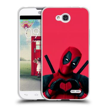 Пластиковый чехол на LG L90 с принтом Дедпул Deadpool Пластиковый чехол на LG L90 с принтом Дедпул Deadpool