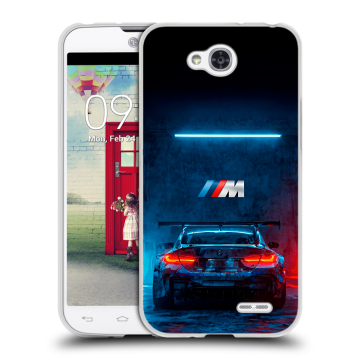 Пластиковый чехол на LG L90 с принтом BMW БМВ