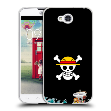 Пластиковый чехол на LG L90 с принтом One Piece Ван Пис