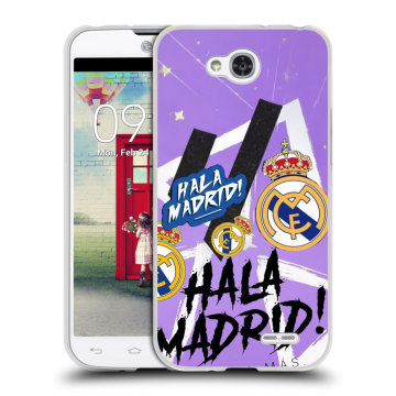 Пластиковый чехол на LG L90 с принтом Real Madrid Реал Мадрид