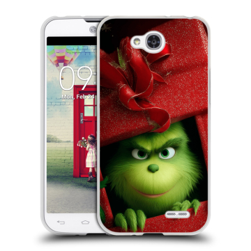 Пластиковый чехол на LG L90 с принтом Новый год