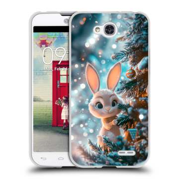 Пластиковый чехол на LG L90 с принтом Новый год Пластиковый чехол на LG L90 с принтом Новый год