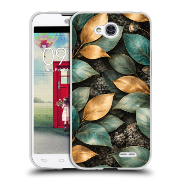 Пластиковый чехол на LG L90 с принтом женский