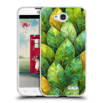 Пластиковый чехол на LG L90 с принтом женский