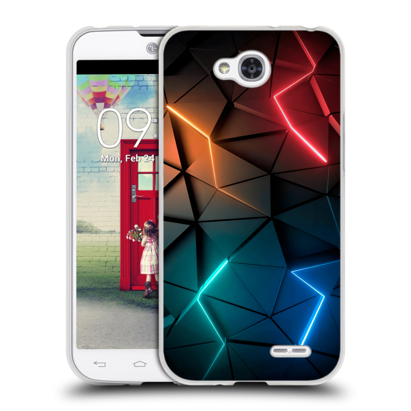 Пластиковый чехол на LG L90 с принтом Абстракция неон Пластиковый чехол на LG L90 с принтом Абстракция неон