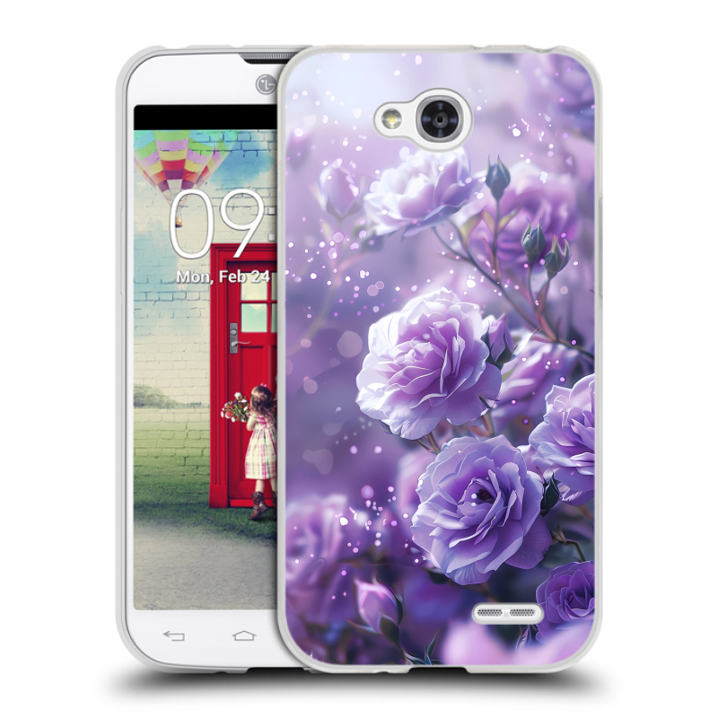 Пластиковый чехол на LG L90 с принтом Розы цветы Пластиковый чехол на LG L90 с принтом Розы цветы