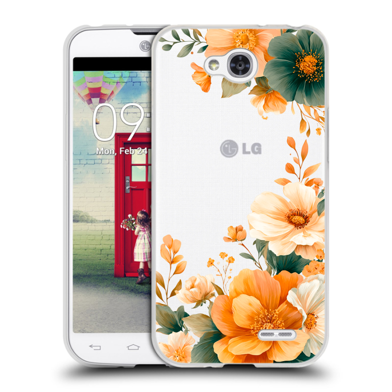 Пластиковый чехол на LG L90 с принтом Цветы принт Пластиковый чехол на LG L90 с принтом Цветы принт