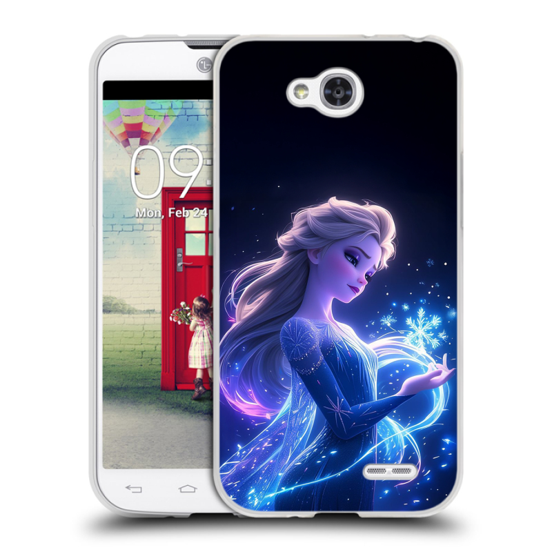 Пластиковый чехол на LG L90 с принтом Холодное сердце Frozen Пластиковый чехол на LG L90 с принтом Холодное сердце Frozen