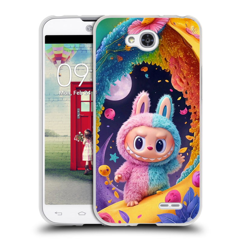 Пластиковый чехол на LG L90 с принтом Labubu Лабубу Пластиковый чехол на LG L90 с принтом Labubu Лабубу