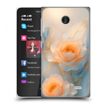 Силиконовый чехол на Nokia X / X+ с принтом Женский Силиконовый чехол на Nokia X / X+ с принтом Женский