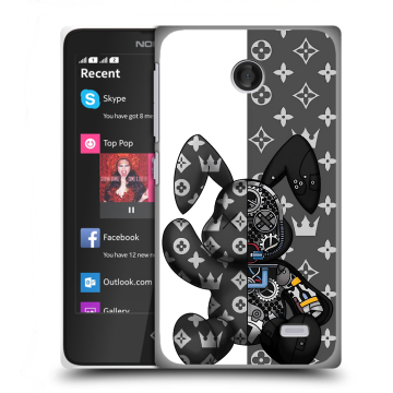 Силиконовый чехол на Nokia X с принтом Луи робот Силиконовый чехол на Nokia X с принтом Луи робот