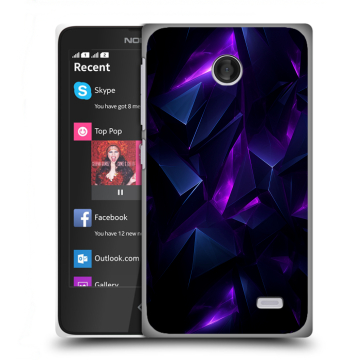 Силиконовый чехол на Nokia X с принтом Абстракиция