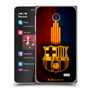 Силиконовый чехол на Nokia X с принтом Барселона Barcelona