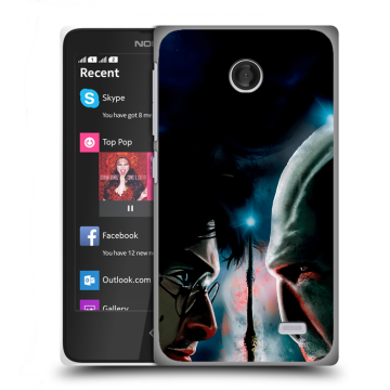 Силиконовый чехол на Nokia X с принтом Гарри Поттер Harry Potter