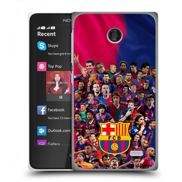 Силиконовый чехол на Nokia X с принтом Барселона Barcelona
