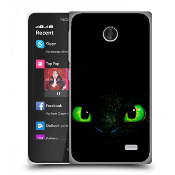 Силиконовый чехол на Nokia X с принтом Как приручить дракона Силиконовый чехол на Nokia X с принтом Как приручить дракона