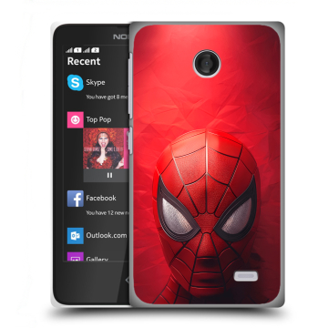 Силиконовый чехол на Nokia X с принтом Spiderman Человек паук Силиконовый чехол на Nokia X с принтом Spiderman Человек паук