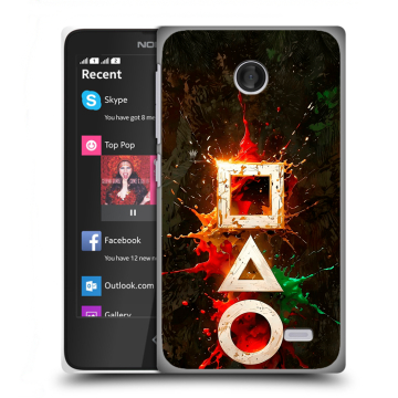 Силиконовый чехол на Nokia X с принтом Squid Game Игра кальмара Силиконовый чехол на Nokia X с принтом Squid Game Игра кальмара