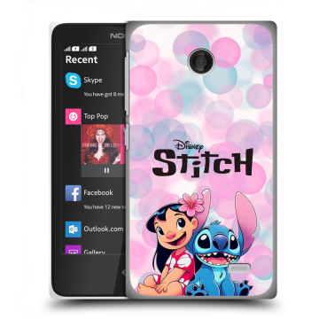 Силиконовый чехол на Nokia X с принтом Лило и Стич Силиконовый чехол на Nokia X с принтом Лило и Стич