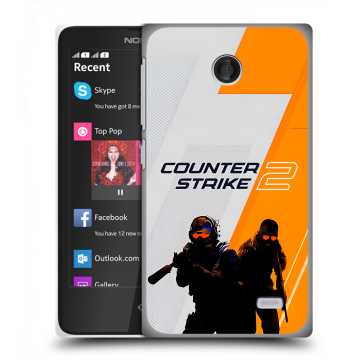 Силиконовый чехол на Nokia X с принтом Counter Strike Силиконовый чехол на Nokia X с принтом Counter Strike