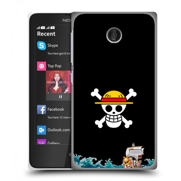 Силиконовый чехол на Nokia X с принтом One Piece Ван Пис