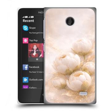 Силиконовый чехол на Nokia X с принтом женский Силиконовый чехол на Nokia X с принтом женский