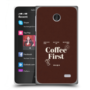 Силиконовый чехол на Nokia X с принтом женский Силиконовый чехол на Nokia X с принтом женский