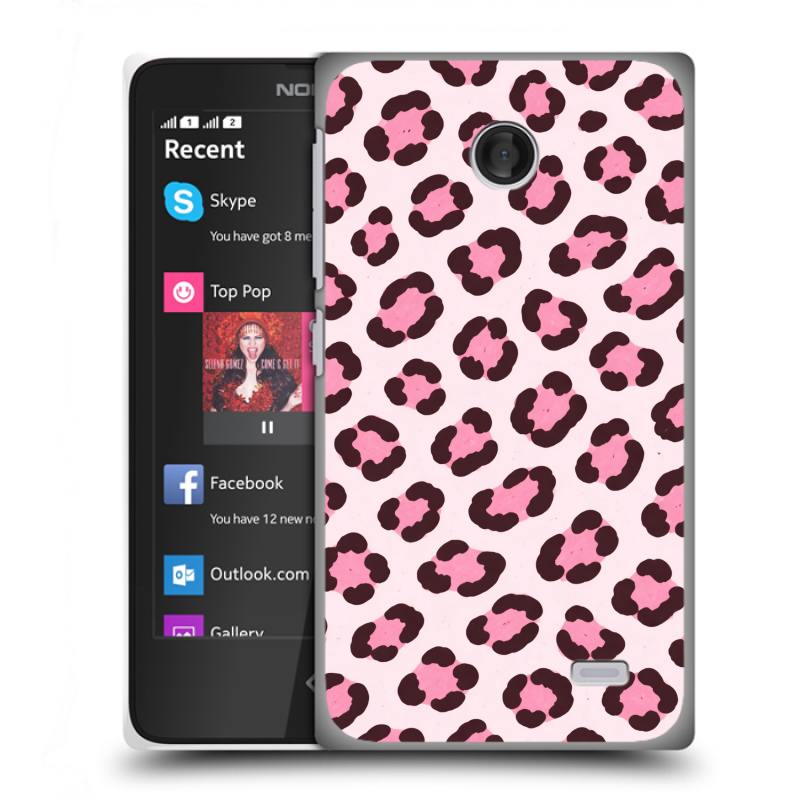 Силиконовый чехол на Nokia X с принтом для девочек Силиконовый чехол на Nokia X с принтом для девочек