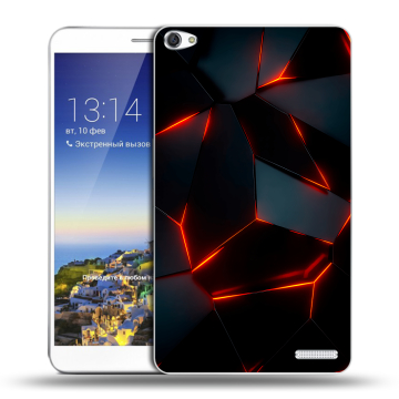 Пластиковый чехол на Huawei MediaPad X1 7.0 с принтом Яркие абстракции Пластиковый чехол на Huawei MediaPad X1 7.0 с принтом Яркие абстракции