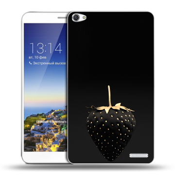 Пластиковый чехол на планшета Huawei MediaPad X1 7.0 с принтом Черная клубника Пластиковый чехол на планшета Huawei MediaPad X1 7.0 с принтом Черная клубника