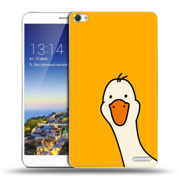 Пластиковый чехол на Huawei MediaPad X1 7.0 с принтом Утка Пластиковый чехол на Huawei MediaPad X1 7.0 с принтом Утка