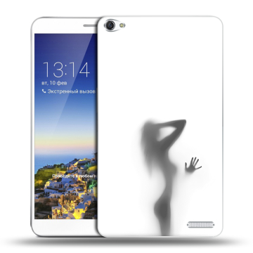 Пластиковый чехол на Huawei MediaPad X1 7.0 с принтом Силуэт Пластиковый чехол на Huawei MediaPad X1 7.0 с принтом Силуэт