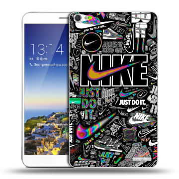Пластиковый чехол на Huawei MediaPad X1 7.0 с принтом Найк