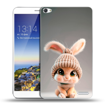 Пластиковый чехол на Huawei MediaPad X1 7.0 с принтом Кролик