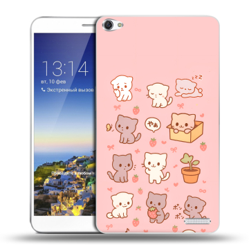 Пластиковый чехол на Huawei MediaPad X1 7.0 с принтом Hello Kitty Хелоу Кити Пластиковый чехол на Huawei MediaPad X1 7.0 с принтом Hello Kitty Хелоу Кити