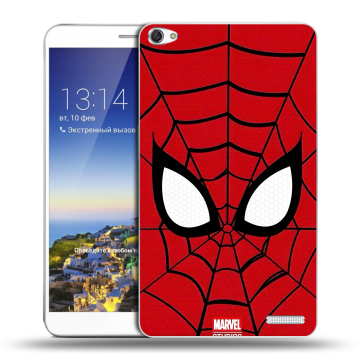 Пластиковый чехол на Huawei MediaPad X1 7.0 с принтом человек паук spiderman