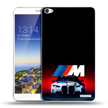 Пластиковый чехол на Huawei MediaPad X1 7.0 с принтом БМВ BMW