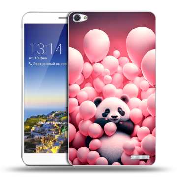 Пластиковый чехол на Huawei MediaPad X1 7.0 с принтом Панда Пластиковый чехол на Huawei MediaPad X1 7.0 с принтом Панда