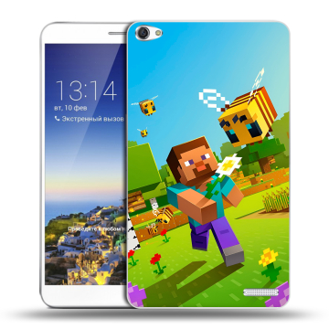 Пластиковый чехол на Huawei MediaPad X1 7.0 с принтом Майнкрафт Minecraft Пластиковый чехол на Huawei MediaPad X1 7.0 с принтом Майнкрафт Minecraft
