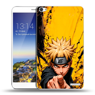 Пластиковый чехол на Huawei MediaPad X1 7.0 с принтом Naruto Наруто