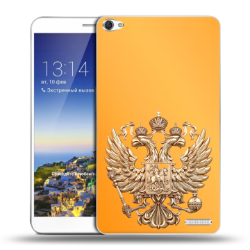 Пластиковый чехол на Huawei MediaPad X1 7.0 с принтом Герб Флаг России Пластиковый чехол на Huawei MediaPad X1 7.0 с принтом Герб Флаг России