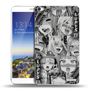 Пластиковый чехол на Huawei MediaPad X1 7.0 с принтом Ahegao Ахегао Аниме Пластиковый чехол на Huawei MediaPad X1 7.0 с принтом Ahegao Ахегао Аниме