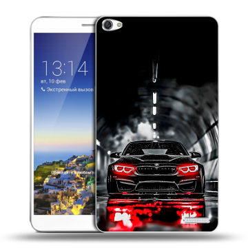 Пластиковый чехол на Huawei MediaPad X1 7.0 с принтом BMW БМВ