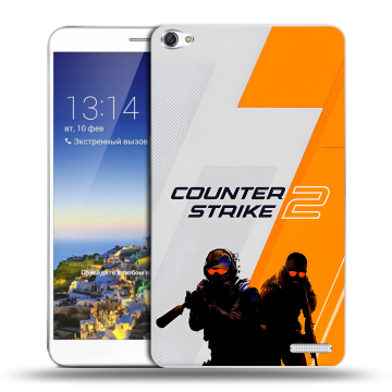 Пластиковый чехол на Huawei MediaPad X1 7.0 с принтом Counter Strike