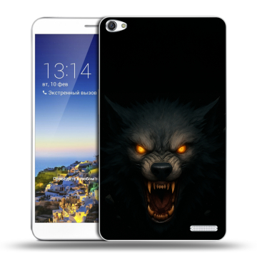 Пластиковый чехол на Huawei MediaPad X1 7.0 с принтом Волк Пластиковый чехол на Huawei MediaPad X1 7.0 с принтом Волк